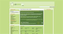 Desktop Screenshot of le-show-biz.org